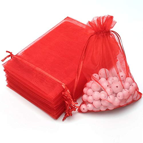 Details about / Drawstring Organza Bags Wedding Gift Case Jewelry Packaging Bag Candy Storage